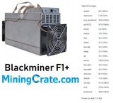 BlackMiner F1+ "REPROGRAMMABLE ASIC" Mines ANYTHING BEST FPGA MINER 18x fpga chips in a single tube asic design - like a stand alone 18gpu miner