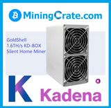 GoldShell KD-BOX Pro and II WIFI series (2.6/5 Th/s models) perfect at-home desktop miners!
