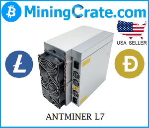 New BITMAIN Antminer L7 9050MH/S LTC & DOGE Miner - US Seller - In