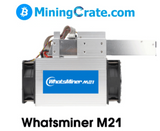 MicroBT Whatsminer M21 - 30 TH/s @ 1800 watt - used/refurbished (BTC)